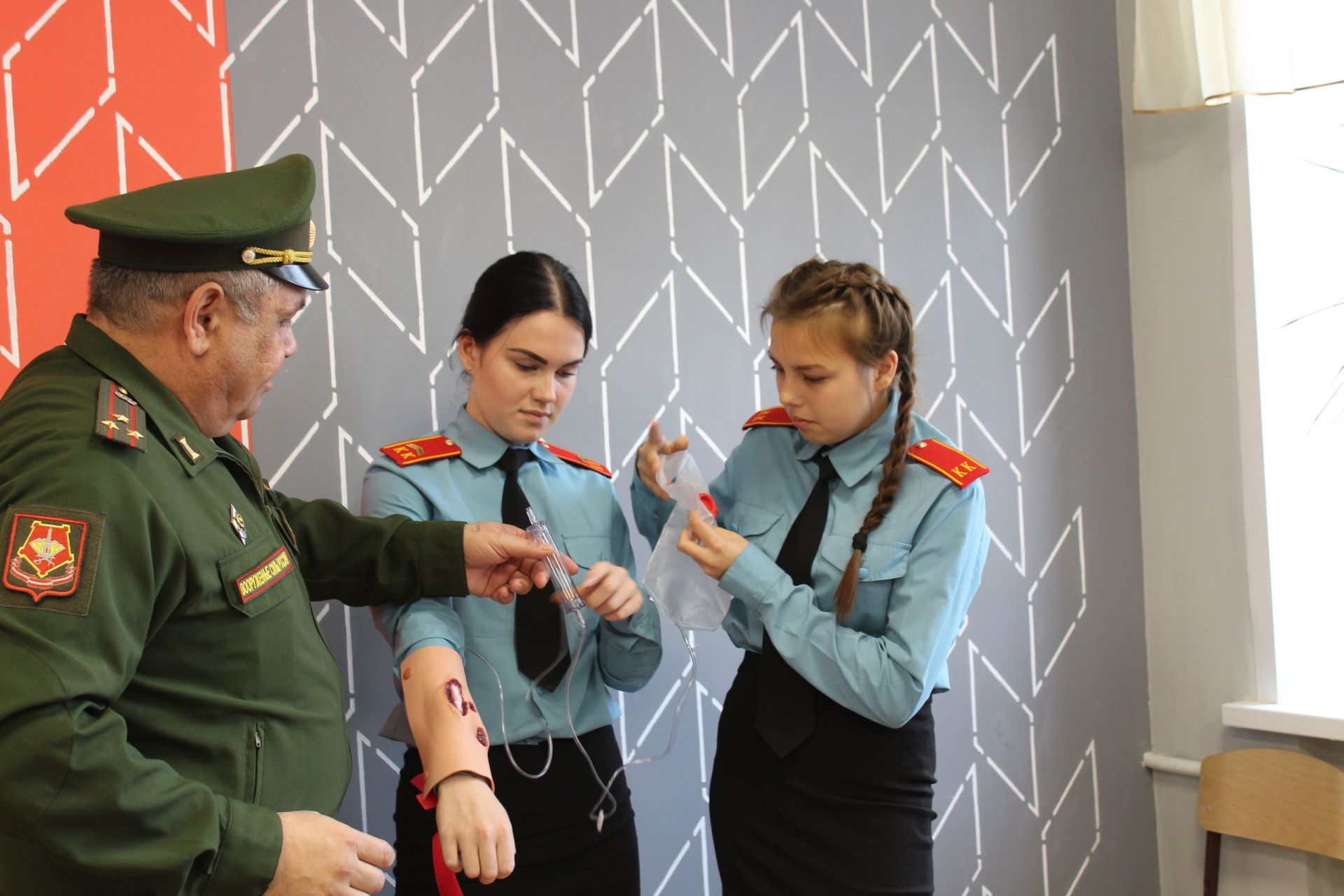 Васильево кадет интернат-мәктәбендә "Үсеш ноктасы" үзәге ачылды