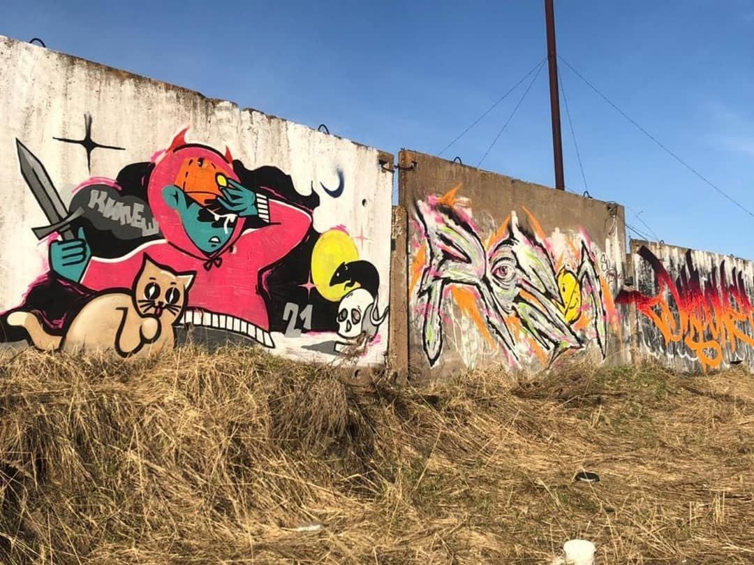 Васильевода яңа граффити барлыкка килде