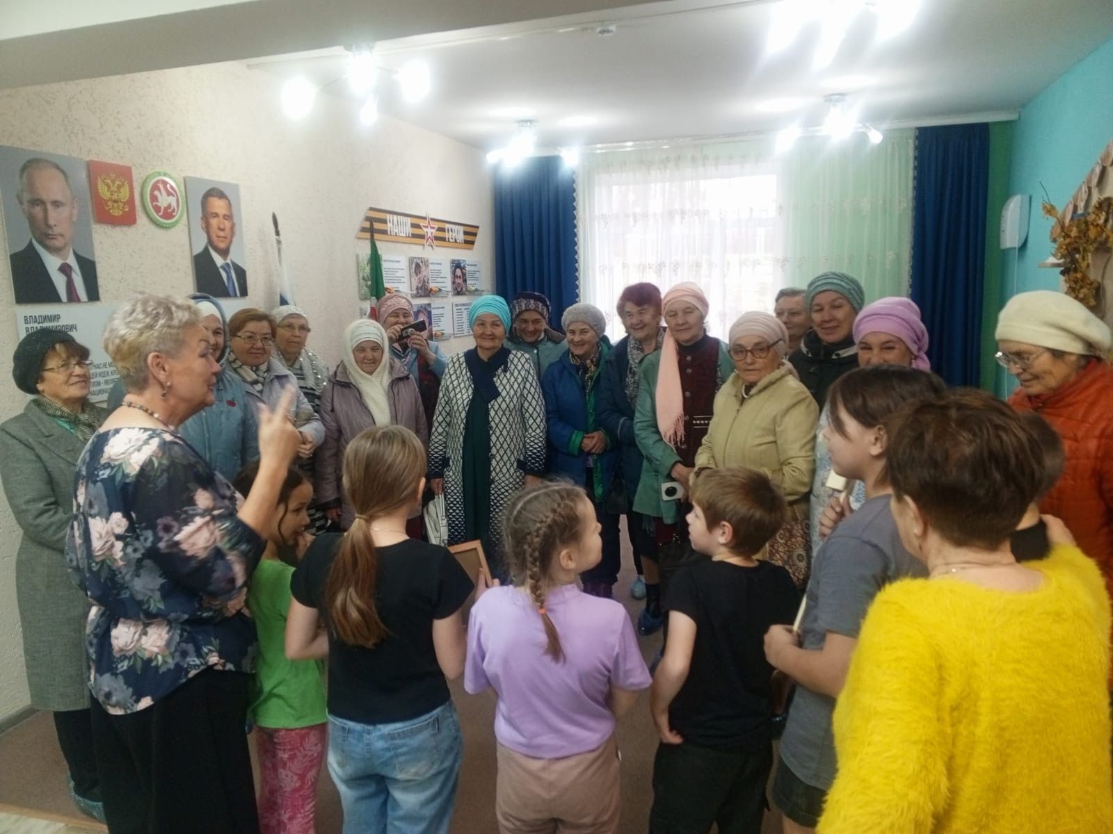 Апас көмеш волонтёрлары Норлат балалар йортында булды