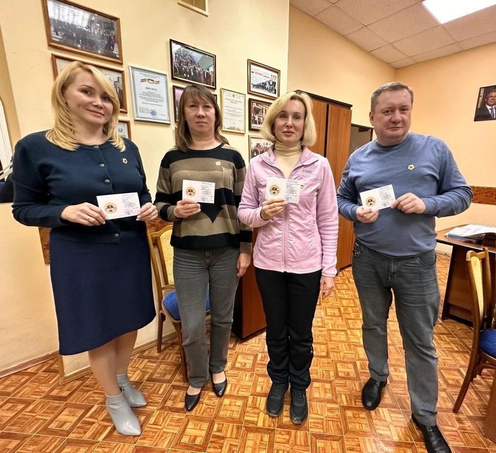Зеленольск муниципаль районы контроль-хисап палатасы хезмәткәрләре ГТОдан бүләкләр алды