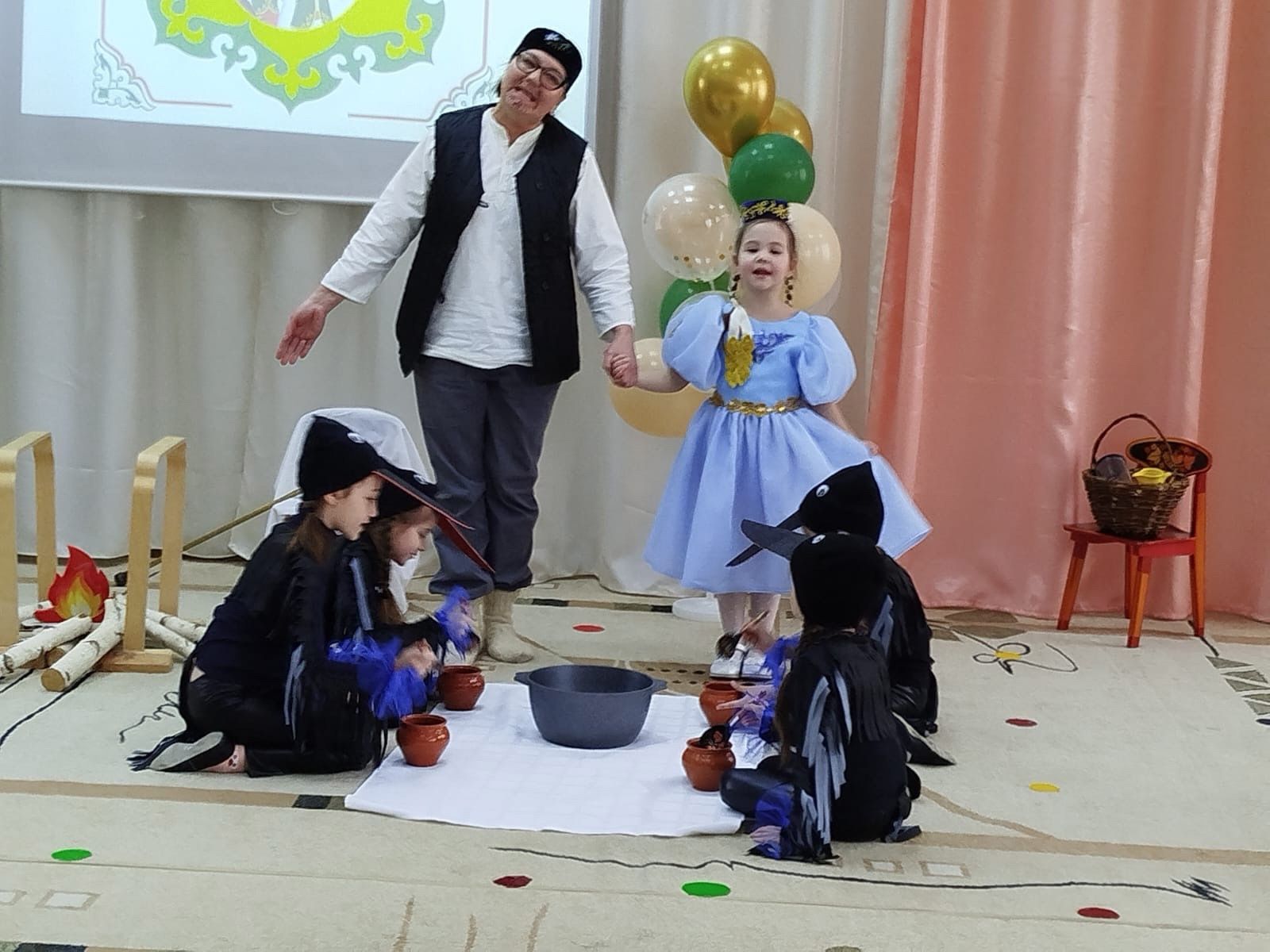 Яшел Үзәннең 11нче «Антошка» балалар бакчасында IV муниципаль «Татар малае, татар кызчыгы - 2025» бәйгесе узды