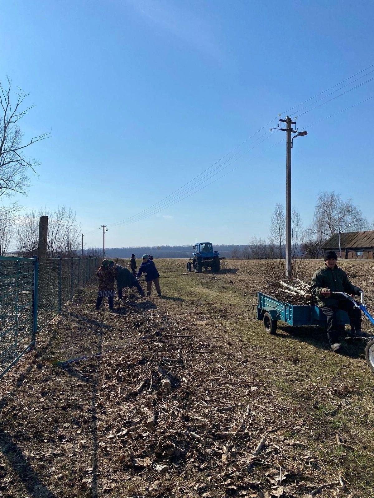 Яшел Үзән районы Тау Иле авылында изге эш башкардылар