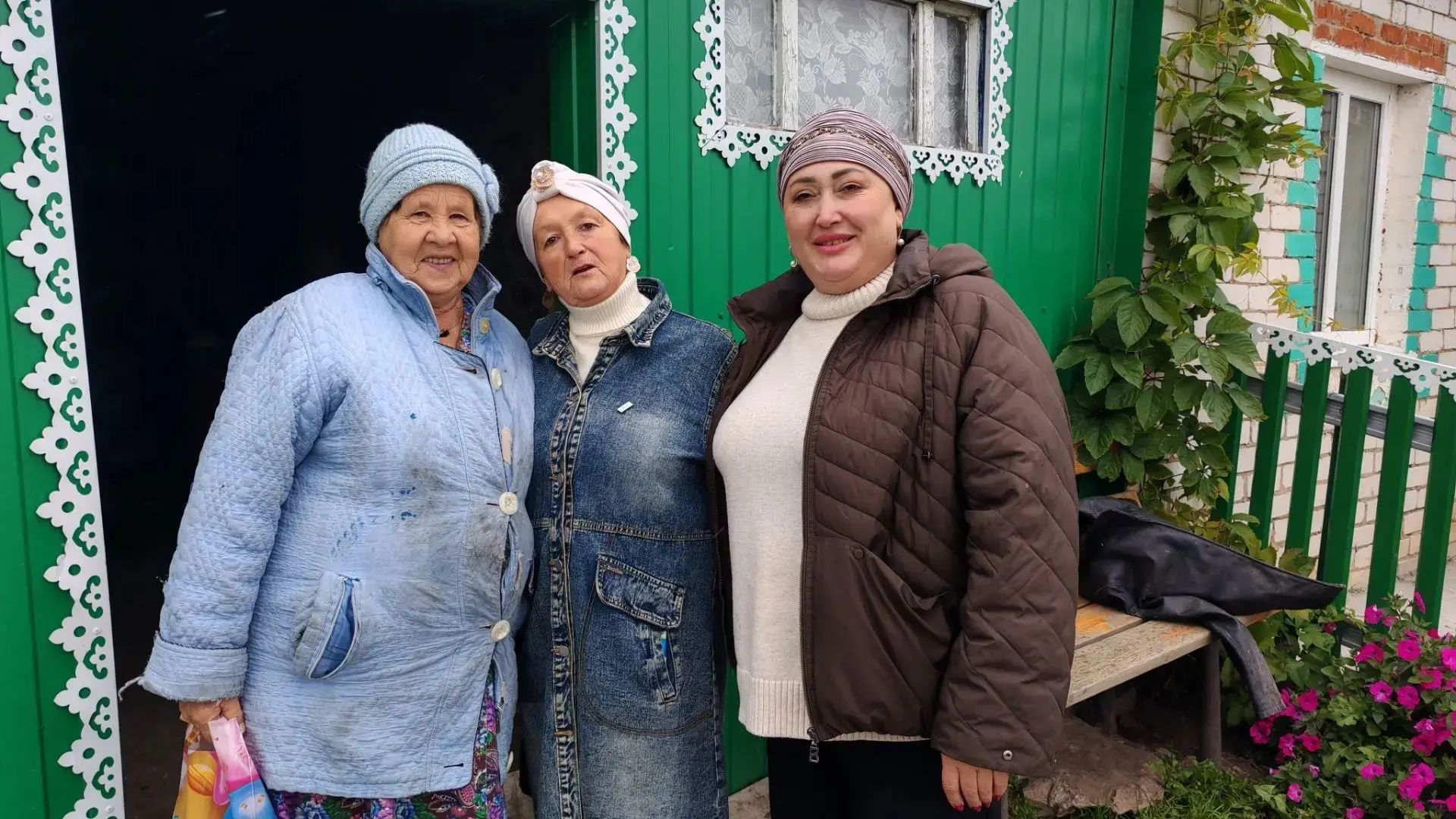 Олы Шырдан авылында кадерле өлкәннәребезне бәйрәм белән котладылар
