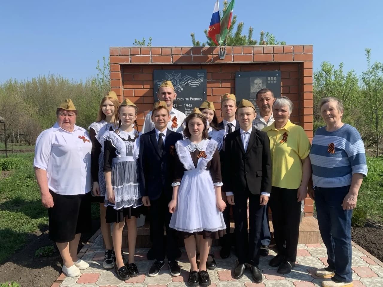 Кири авылында Җиңү митингы узды