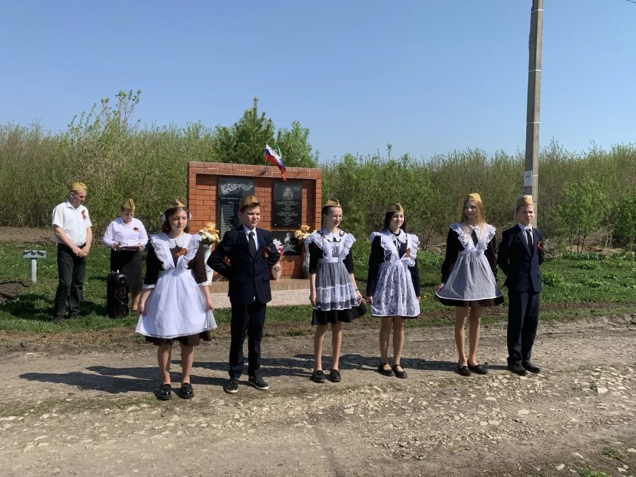 Кири авылында Җиңү митингы узды