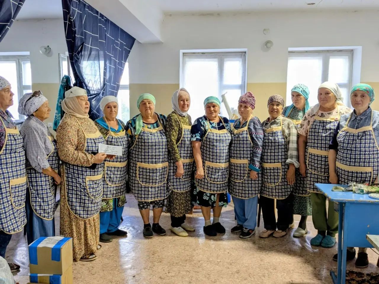 «Өмет» волонтерлар штабы оешма ветераны Гөлсинә Йосыповага күпьеллык намуслы хезмәте өчен чиксез рәхмәтен белдерә