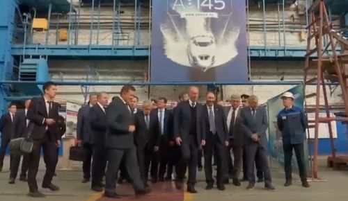 РФ Президенты ярдәмчесе Николай Патрушев Горький исемендәге суднолар төзү заводында булды