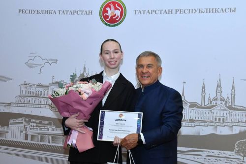 Яшел Үзән районы укучылары - юл хәрәкәте иминлеге буенча конкурста җиңүчеләр