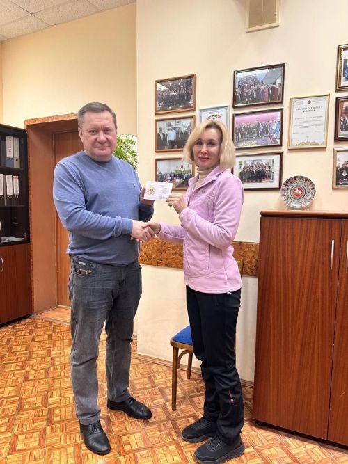 Зеленольск муниципаль районы контроль-хисап палатасы хезмәткәрләре ГТОдан бүләкләр алды