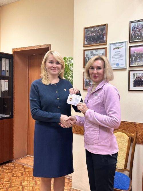 Зеленольск муниципаль районы контроль-хисап палатасы хезмәткәрләре ГТОдан бүләкләр алды