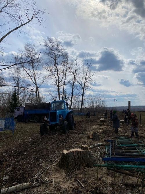 Яшел Үзән районы Тау Иле авылында изге эш башкардылар