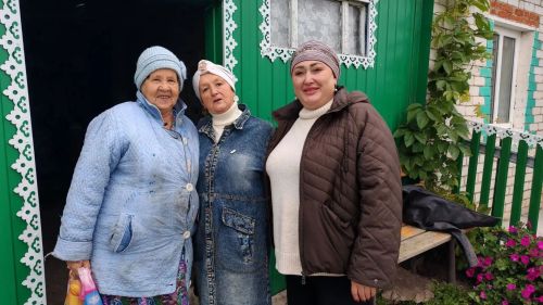 Олы Шырдан авылында кадерле өлкәннәребезне бәйрәм белән котладылар