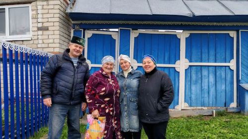 Олы Шырдан авылында кадерле өлкәннәребезне бәйрәм белән котладылар