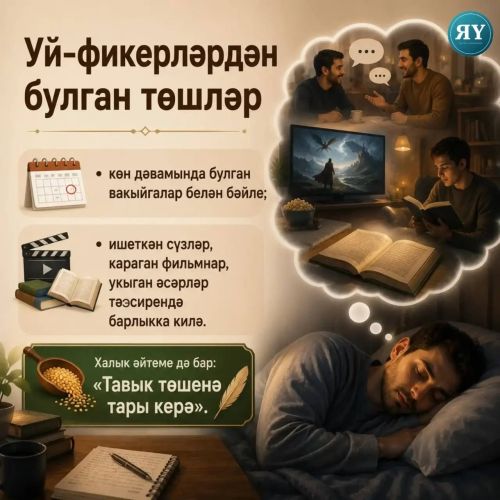 Нигә без төшләр күрәбез?