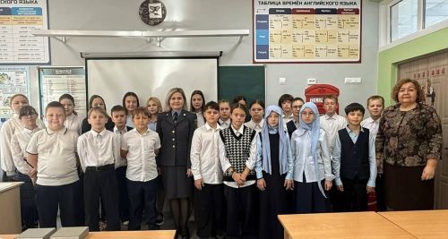 Яшел Үзәннең 5нче гимназиясендә «Куркынычсызлык дәресе» үткәрелде