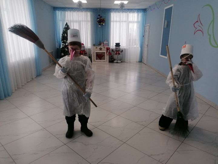 Татар Танае мәдәният йортында «Кыш бабай килде кунакка!» исемле чара үтте