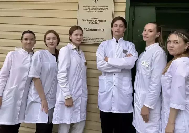 Васильево поликлиникасының коллективы яңа белгечләр белән тулыланды
