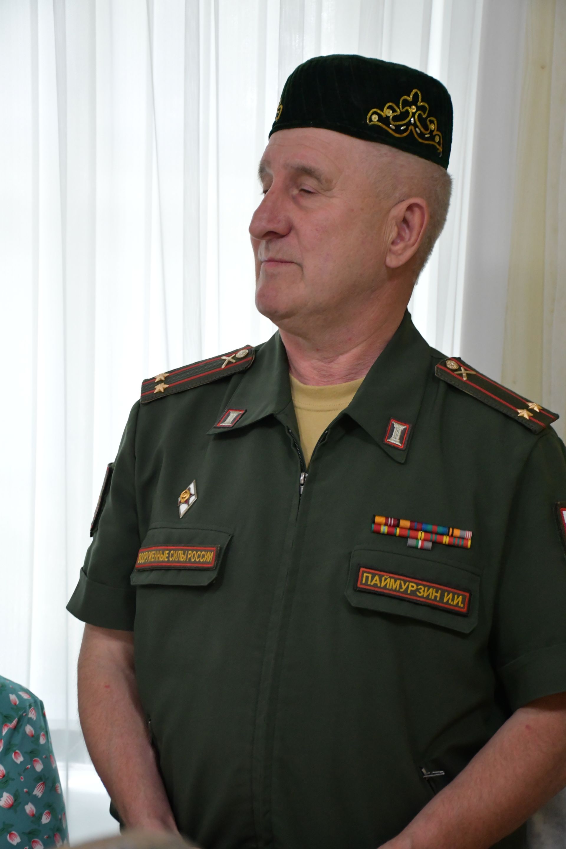 Хәрби комиссар Илшат Паймурзин
