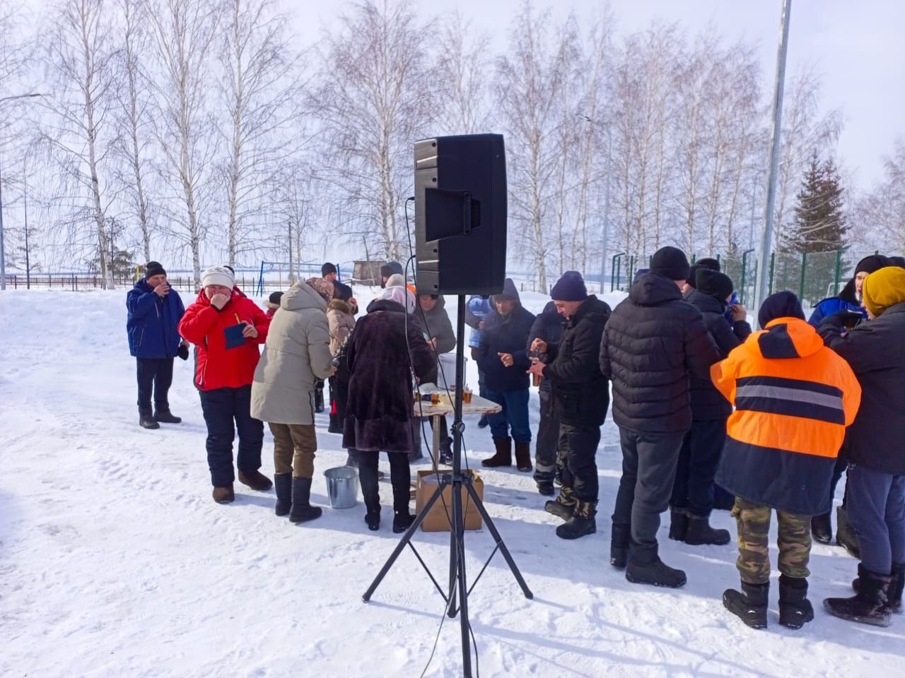24 февральдә, Күгеш авыл җирлеге территориясендә Ватанны саклаучылар көненә багышланган туплы хоккей турниры узды