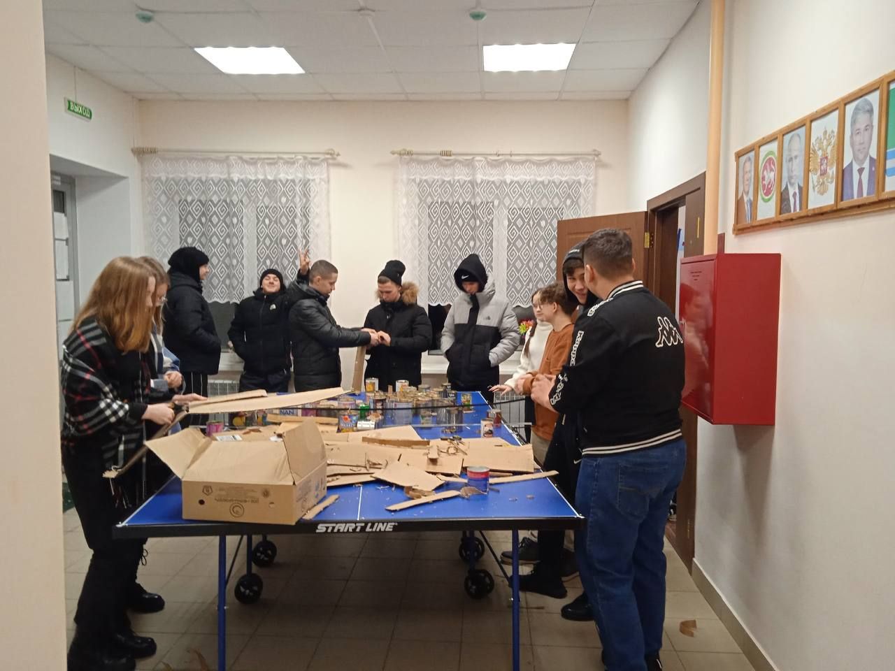Райондашларыбыз бәйрәм көннәрендә дә махсус хәрби операциядә булган егетләребезгә ярдәм итәргә ашыга