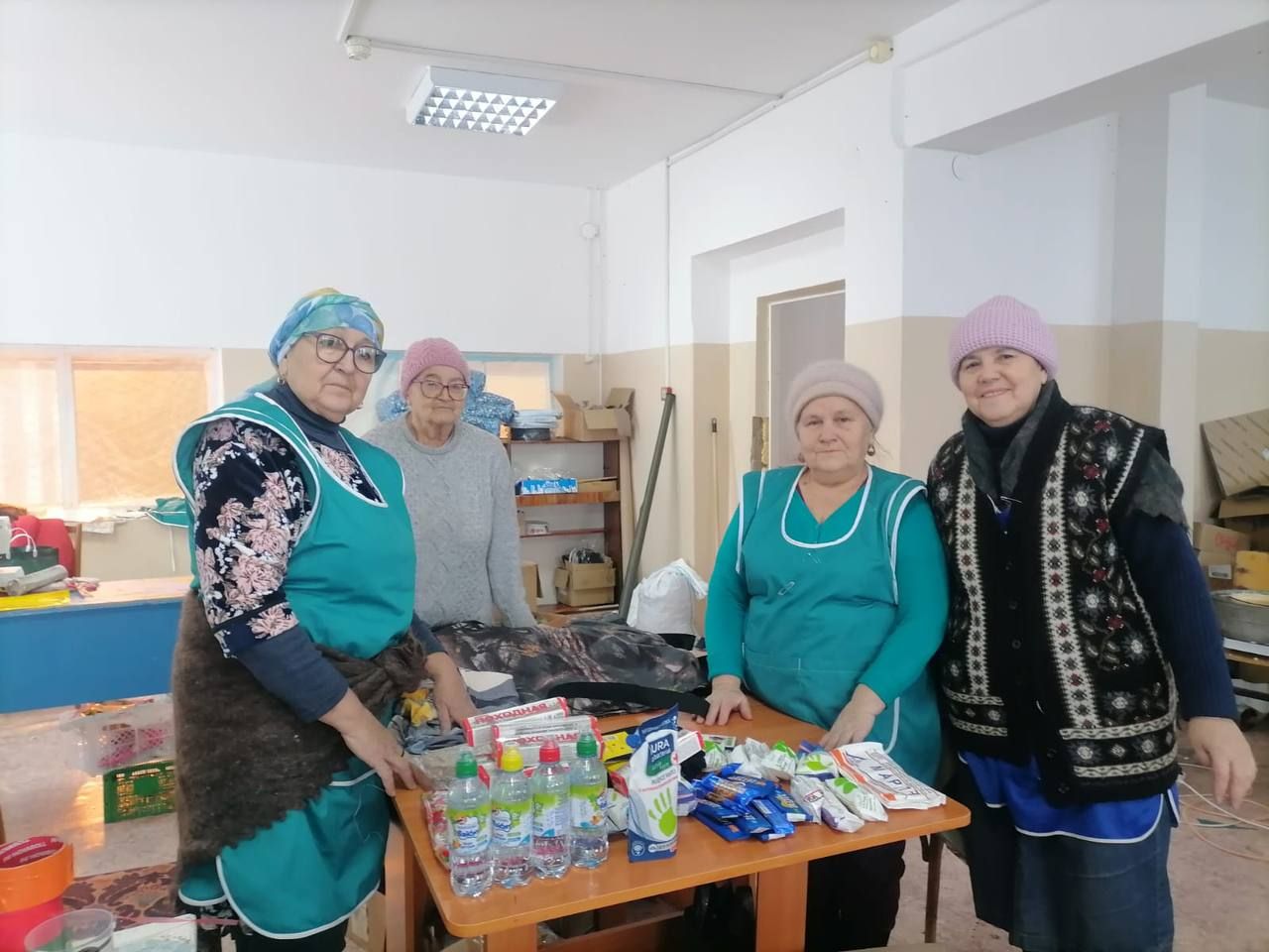 «Халык фронты»ның Норлат штабына  гуманитар йөк китерелде