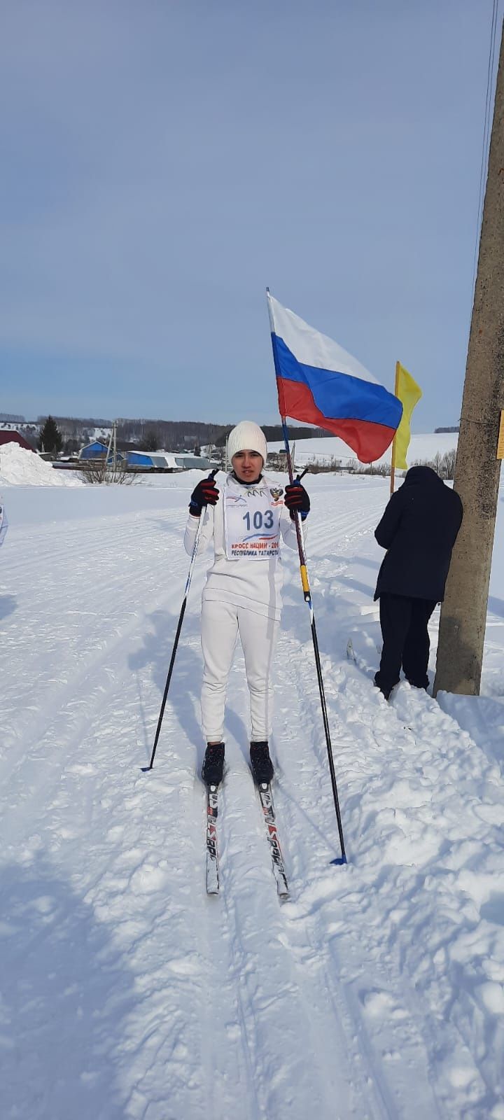 Олы Яке мәктәбендә Олимпия, дөнья чемпионы, якташыбыз Ринат Сафин истәлегенә 46нчы тапкыр чаңгы ярышы узды