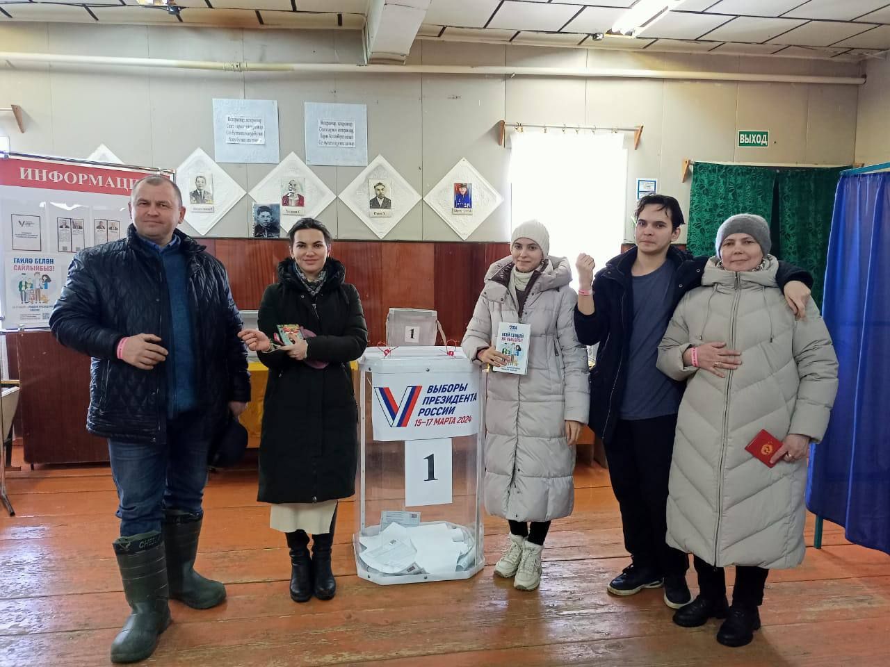 Олы Шырдан 1571нче участокта сайлаулар гөрләп уза
