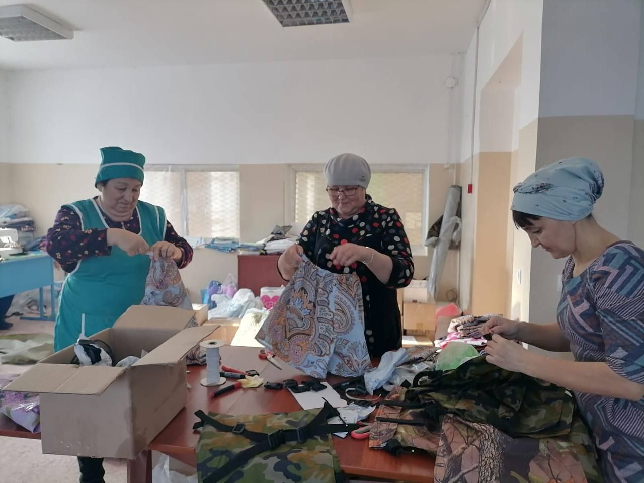 Норлатның  «Халык фронты» цехында эш гөрли һәм тукталганы да юк
