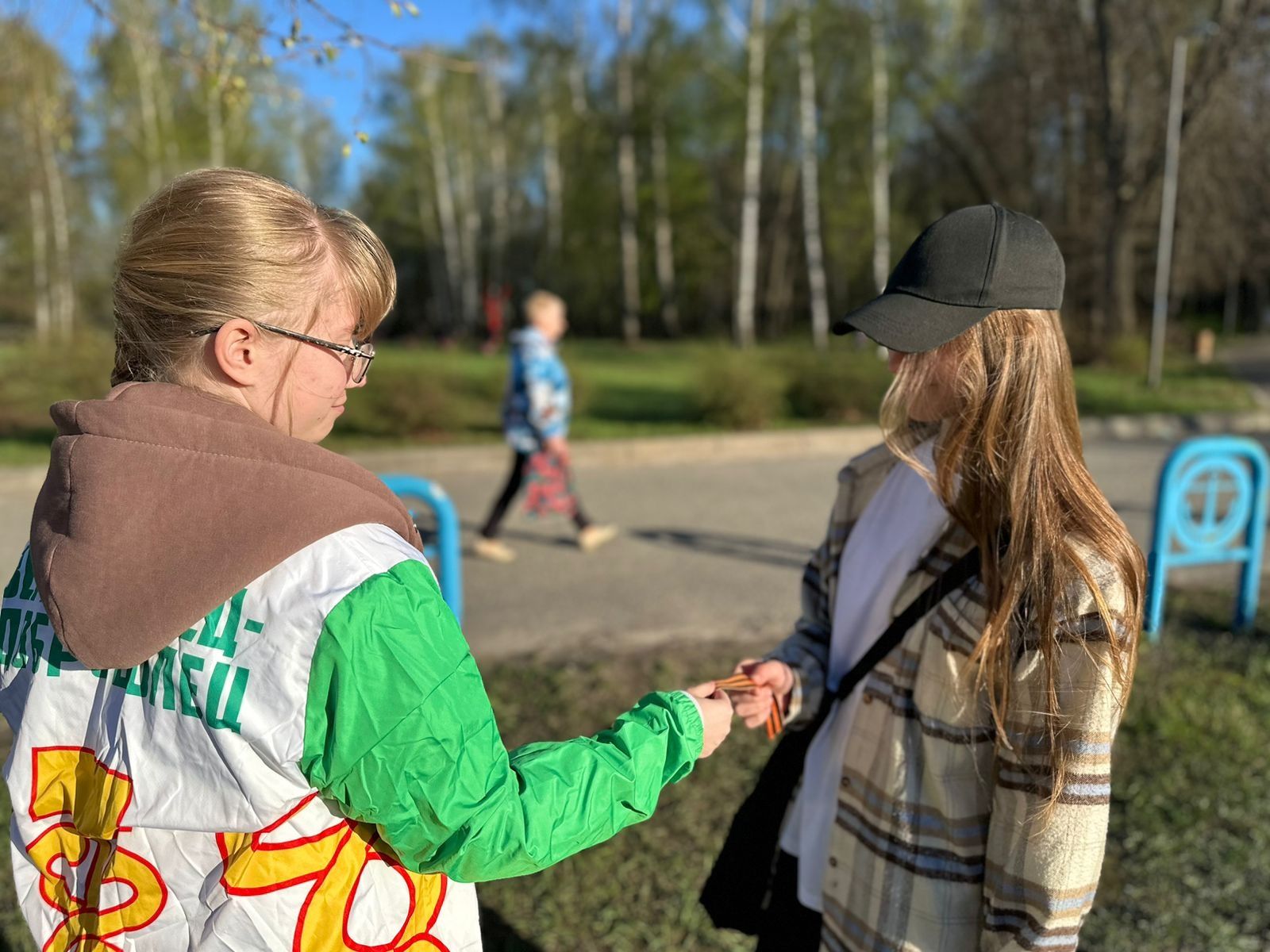 Яшел Үзәндә «Георг тасмасы» бөтенроссия акциясенә кушылдылар