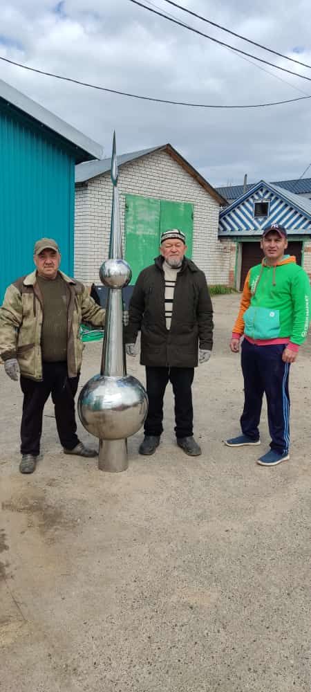 Олы Яке авылында Аллаһ Тәгалә ярдәме белән зур эшкә алынганнар - мәчет төзекләндерелә