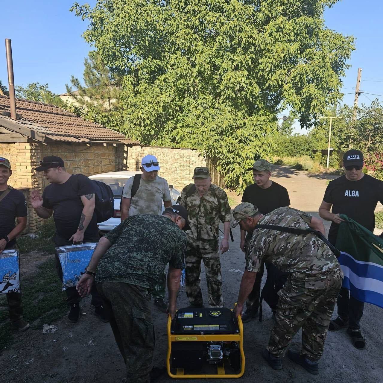 МХО зонасында Михаил Афанасьев җитәкчелегендәге Яшел Үзән районы делегациясе булды