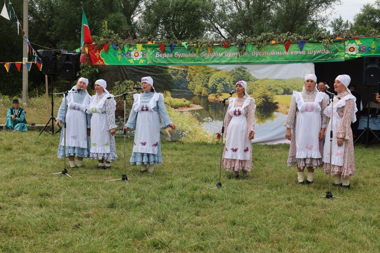 Якташларыбыз «Сөлгеле капка» фольклор фестивалендә катнашкан