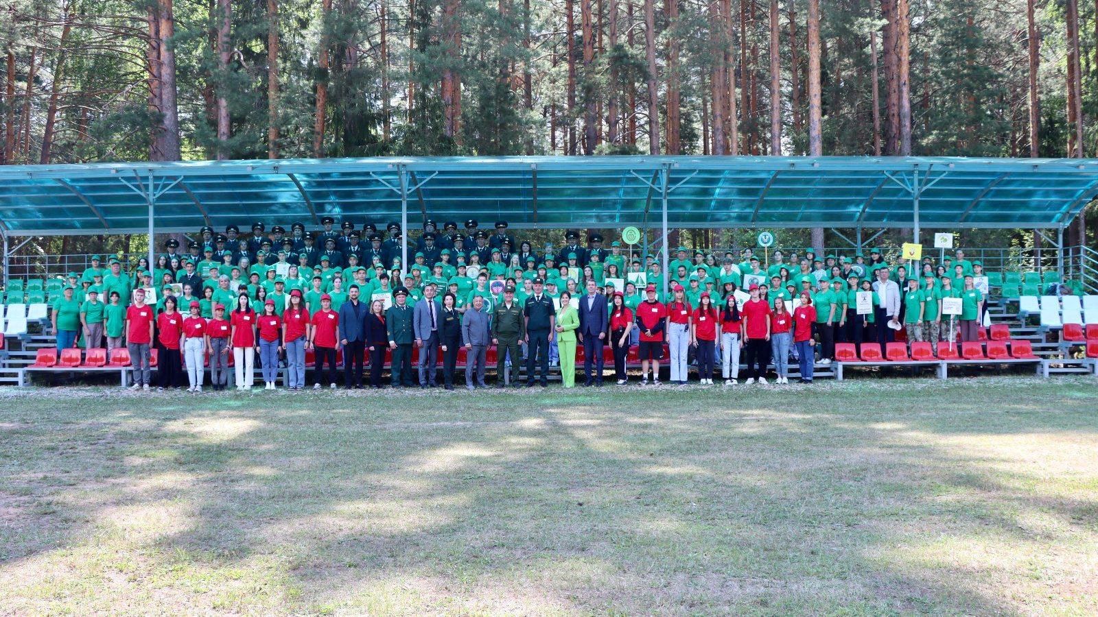 Яшел Үзән урманчылыгының «Яшел йорт» командасы ТР мәктәп урманчылыкларының VII слетында катнашты