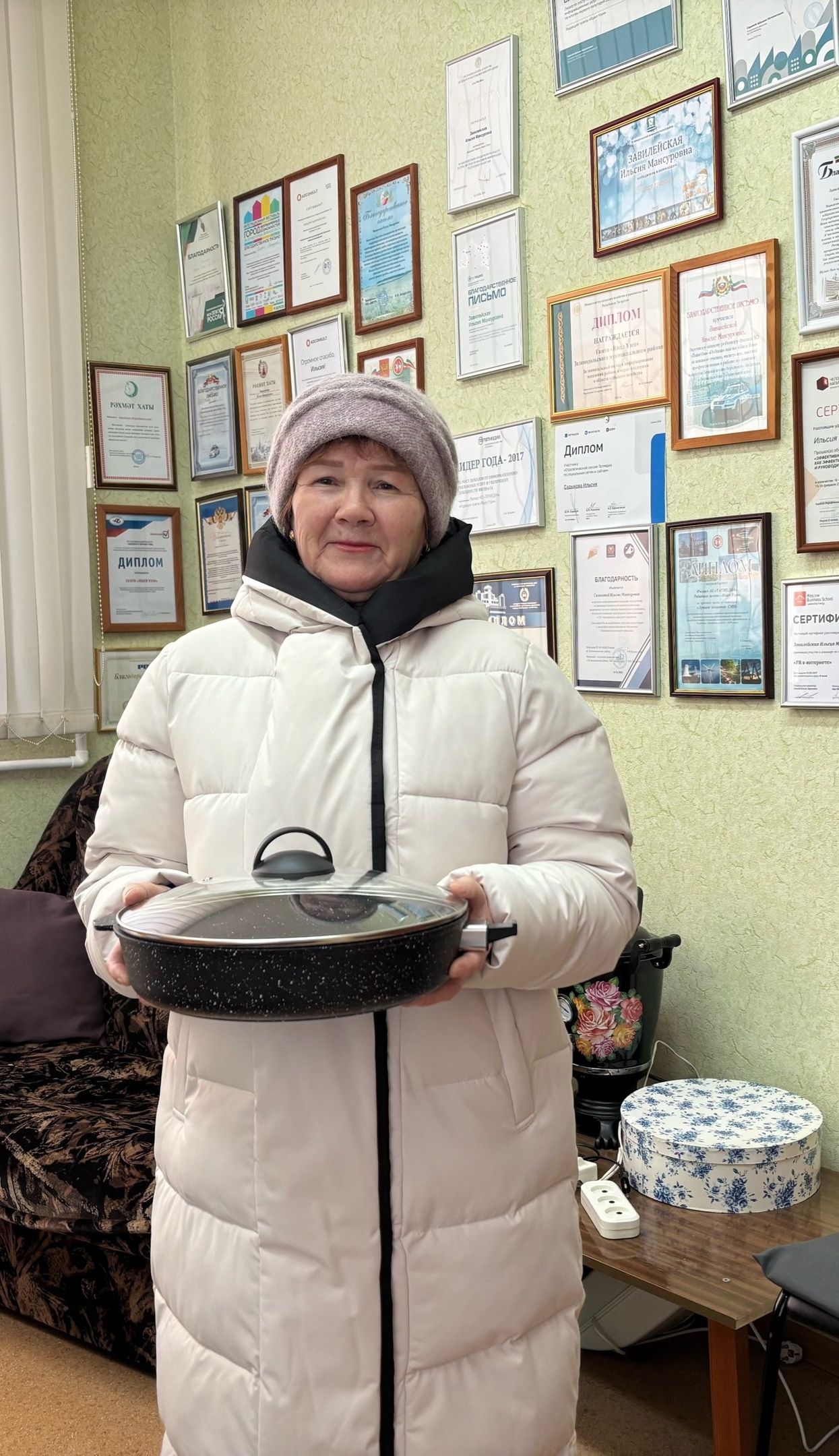 Беренче бүләгебез үз иясенә тапшырылды