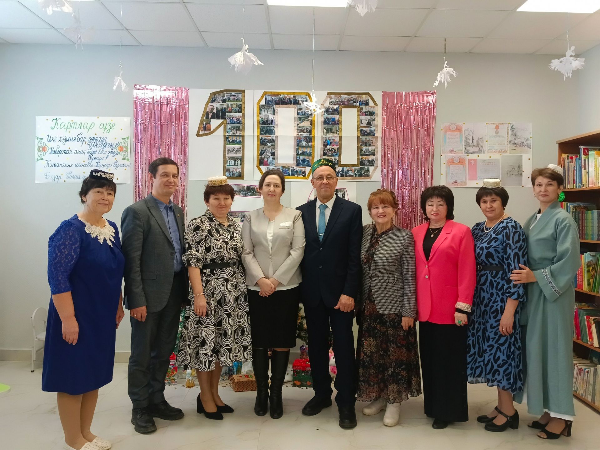 Мәгърифәт юлында бер гасыр: Олы Ачасыр китапханәсе 100 еллык юбилеен билгеләде