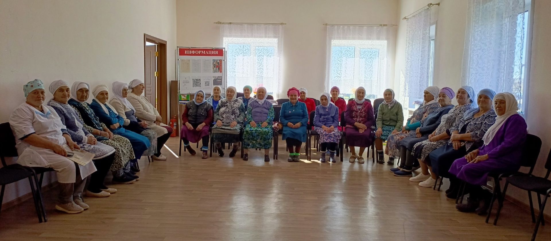 Бакырчы авылында Халыкара өлкәннәр көнен билгеләделәр