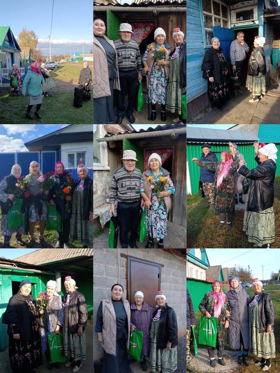 Олы Шырдан авылында Халыкара өлкәннәр көнен билгеләделәр