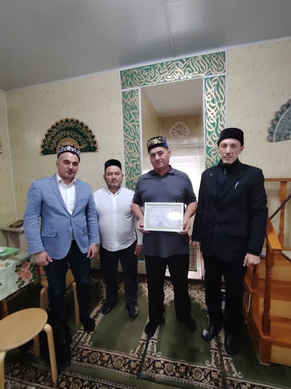 Бәчек авылы мәчетендә Яшел Үзән районы имамнары җыелды