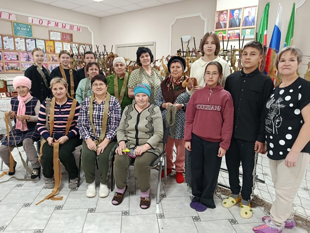 Мулла Илендә маскировка челтәрләре үрәләр
