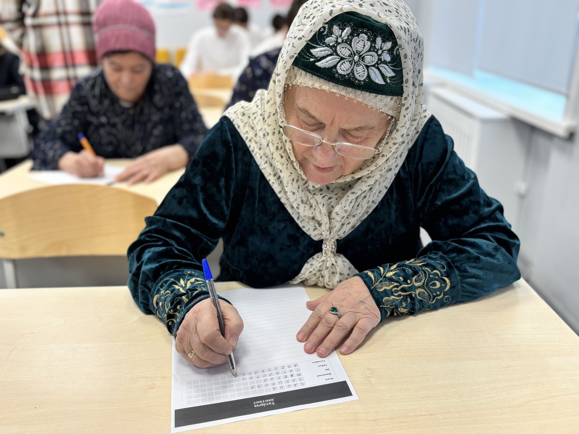 5нче гимназиядә «Татарча диктант» белем тикшерү акциясе узды
