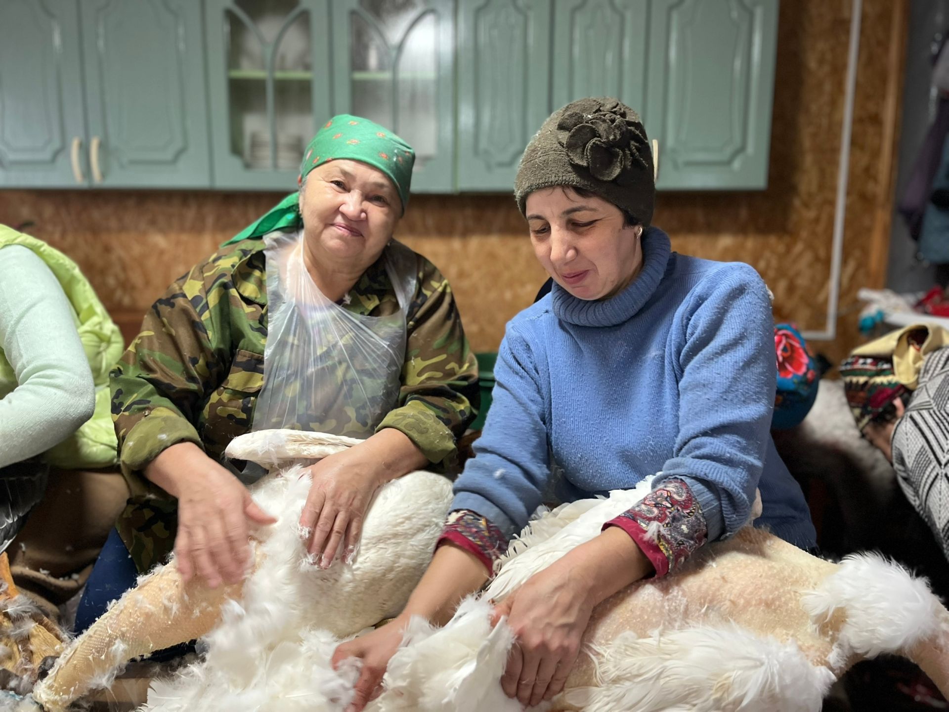 Авылларда каз өмәләре гөрли