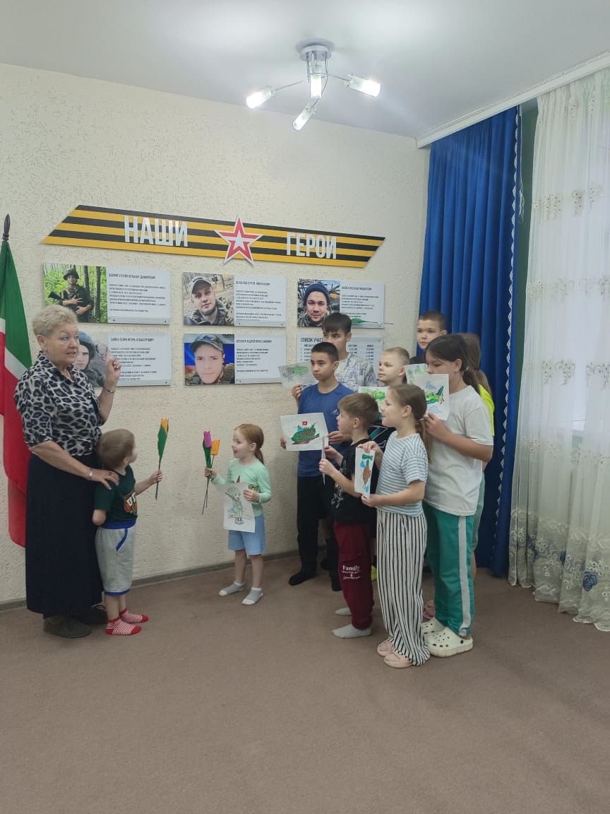 Норлат балалар йортында хәрби разведчик көне уңаеннан түгәрәк өстәл узды