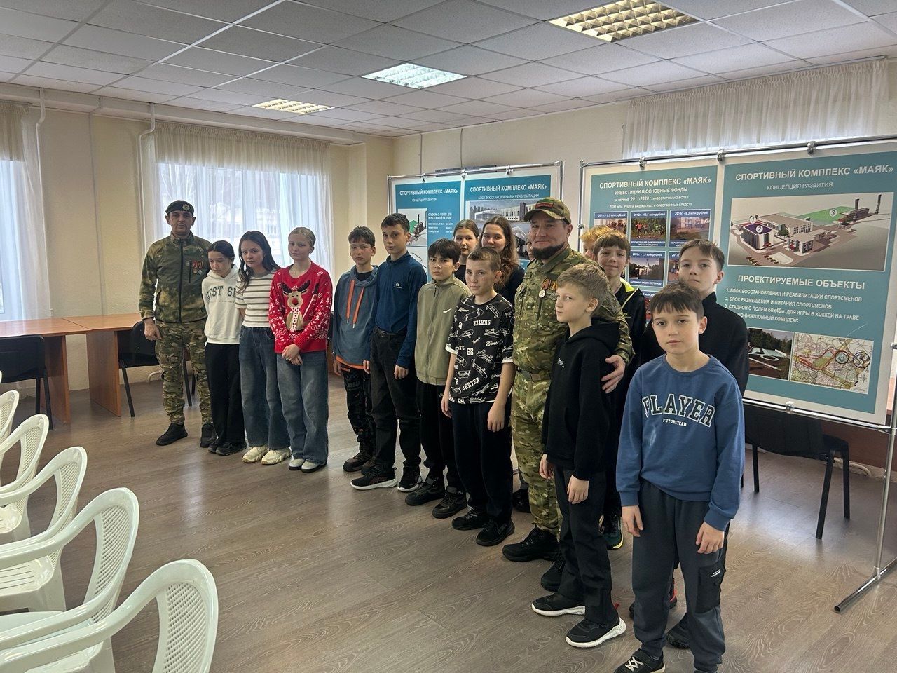 «Маяк» спорт комплексында батырлык дәресе узды