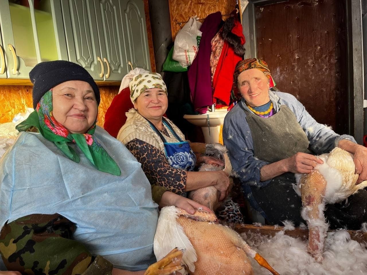 Авылларда каз өмәләре гөрли