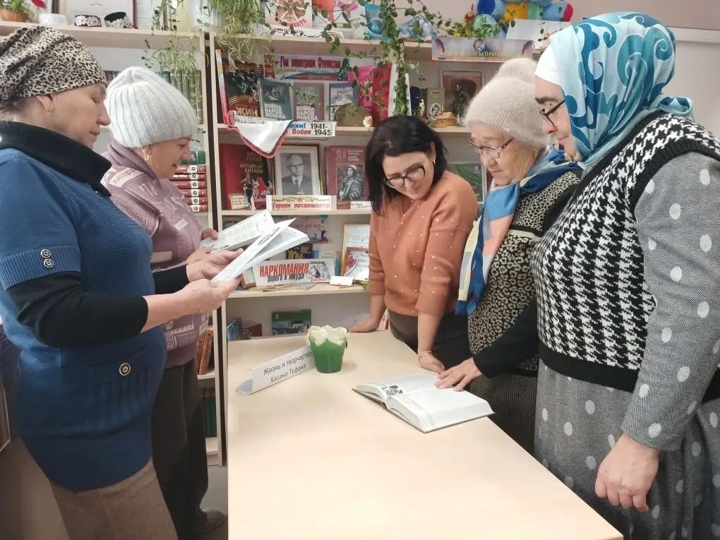 Күгәй авылы китапханәсендә Хәсән Туфанга багышланган чара узды