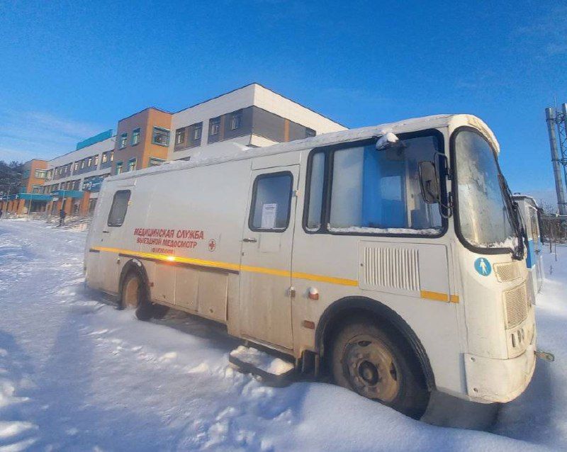 Осиновода күчмә медицина комплексы эшли