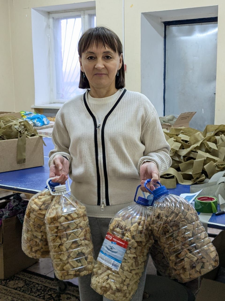 Норлат волонтерлар штабында сохарилар җыялар