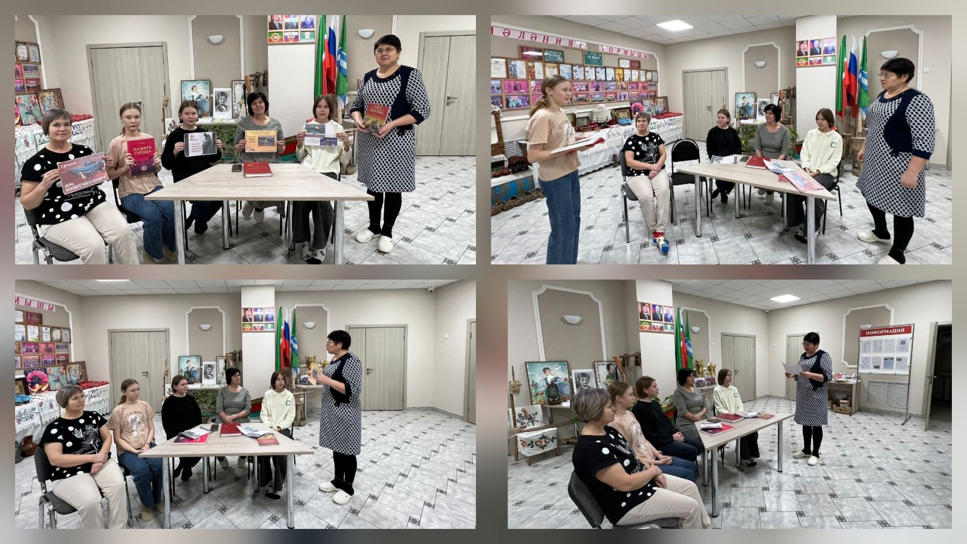 Мулла Иле мәдәният йортында Билгесез солдат көненә багышланган Хәтер сәгате узды