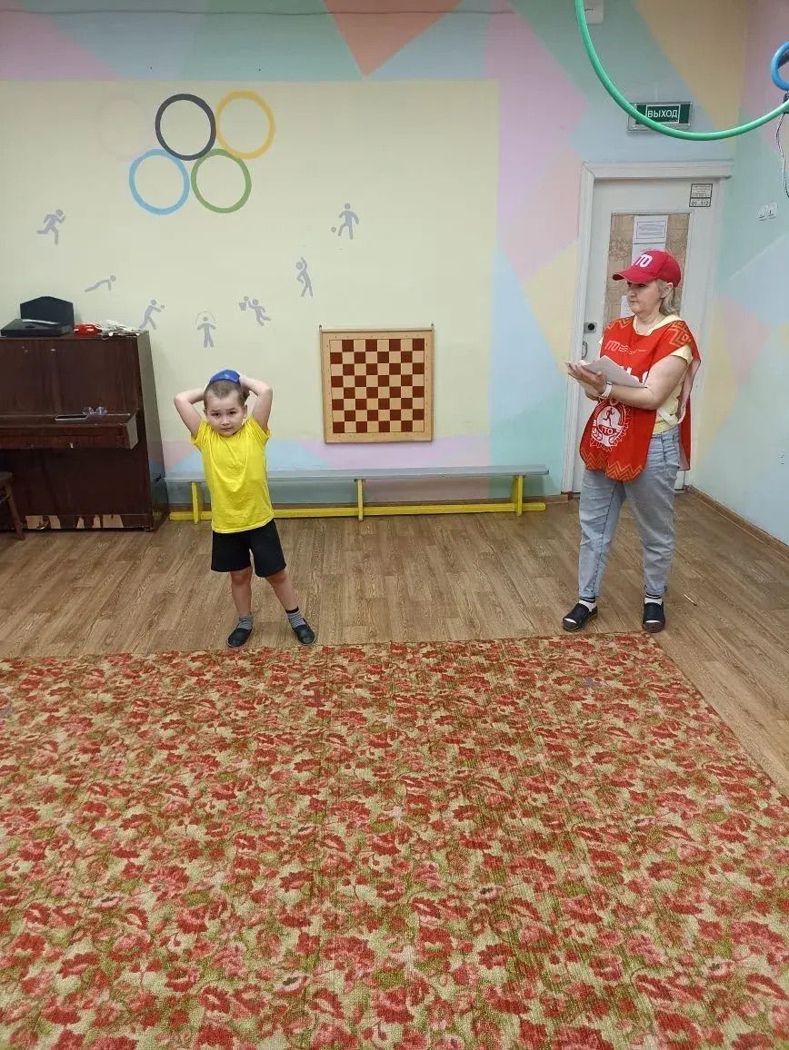 «Кояшкай» балалар бакчасы тәрбияләнүчеләре ГТО нормативлары тапшырды