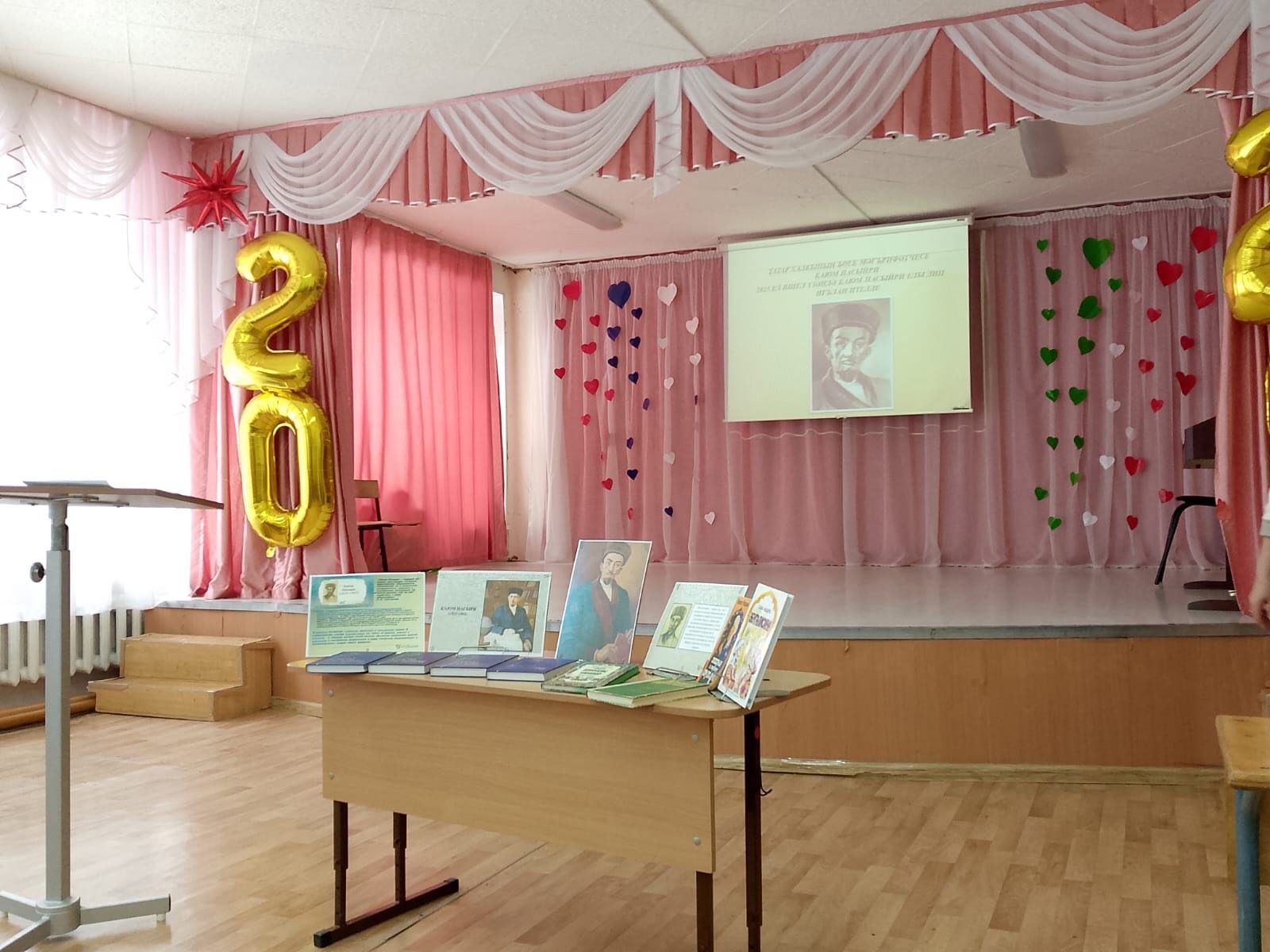 Яшел Үзән районы Әйшә авылы гимназиясендә Каюм Насыйри елын ачу тантанасы булды